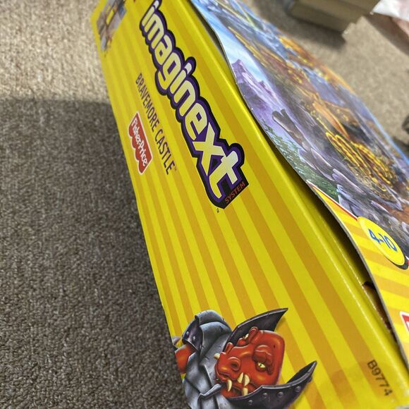 NEW Fisher Price Imaginext Bravemore Castle Playset NIB (box Is Worn) - Picture 7 of 11